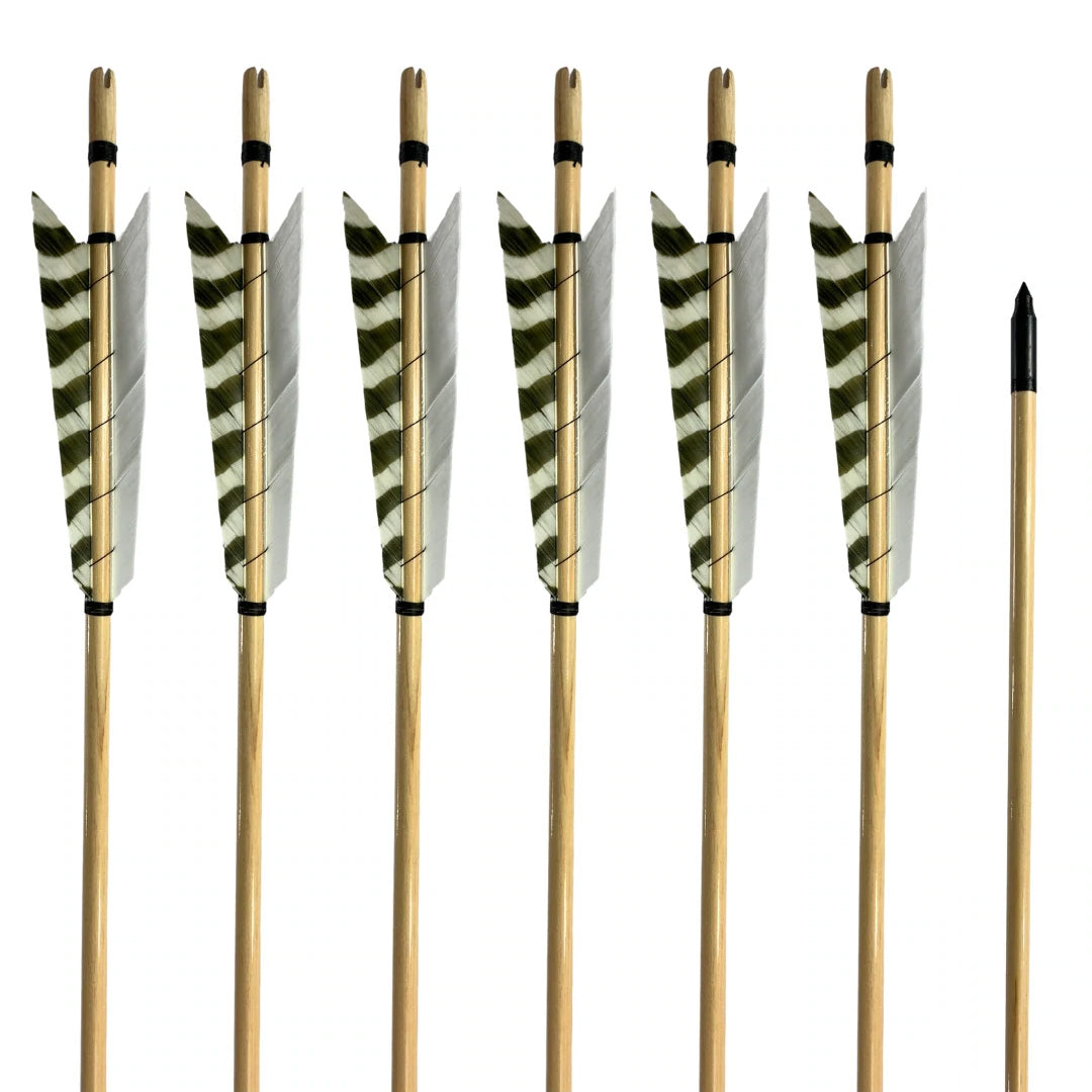 Wood Arrows – Kustom King Traditional Archery