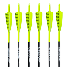 Load image into Gallery viewer, Gold Tip Warrior Arrows - Flo Yellow