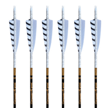 Load image into Gallery viewer, Gold Tip Traditional Arrows - Topo White