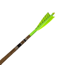 Load image into Gallery viewer, King Arrows - Traditional Arrows - Flo Green