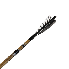 Load image into Gallery viewer, King Arrows - Traditional Arrows - Black Jack