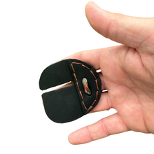 Load image into Gallery viewer, Ace Outdoorz - Split Finger Leather Tab - Black