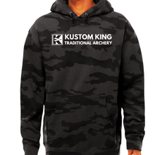 Load image into Gallery viewer, Kustom King - Black Camo Hoodie