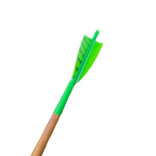 Load image into Gallery viewer, Black Eagle Vintage Carbon Arrows -  Flo Green