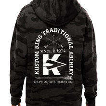 Load image into Gallery viewer, Kustom King - Black Camo Hoodie