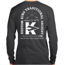 Load image into Gallery viewer, Kustom King - Charcoal - Long Sleeve Shirt