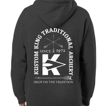 Load image into Gallery viewer, Kustom King - Charcoal Hoodie