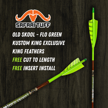 Load image into Gallery viewer, Safari Tuff - Old Skool - Flo Green