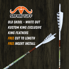 Load image into Gallery viewer, Safari Tuff - Old Skool - White Out