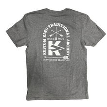 Load image into Gallery viewer, Kustom King - Grey T Shirt