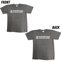 Load image into Gallery viewer, Kustom King - Charcoal T Shirt