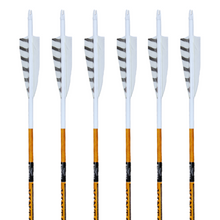 Load image into Gallery viewer, Black Eagle Vintage Carbon Arrows -  White Out