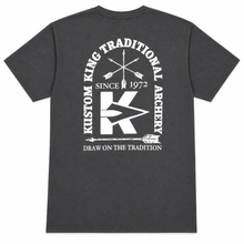 Load image into Gallery viewer, Kustom King - Charcoal T Shirt