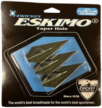 Load image into Gallery viewer, Zwickey Eskimo - 4-Blade - Glue-On Broadheads 3-pack - 125 gr