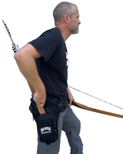 Load image into Gallery viewer, Whiskey City Hipster Side Quiver - Black