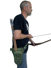 Load image into Gallery viewer, Whiskey City Hipster Side Quiver - OD Green