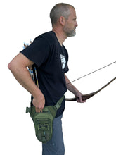 Load image into Gallery viewer, Whiskey City Hipster Side Quiver - OD Green
