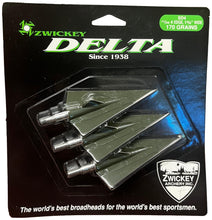 Load image into Gallery viewer, Zwickey Delta 4 Edge - Screw-in Broadheads 3-pack - 170 gr