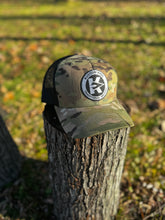 Load image into Gallery viewer, Kustom King Trucker Hat - Camo and Black
