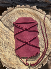 Load image into Gallery viewer, Novem Leather Guard - Red