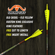 Load image into Gallery viewer, Safari Tuff - Old Skool - Flo Yellow