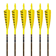 Load image into Gallery viewer, King Arrows - Traditional Arrows - Yellow