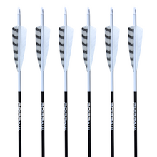 Load image into Gallery viewer, Gold Tip Warrior Arrows - White Out