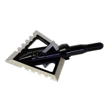 Load image into Gallery viewer, Black Hornet Ser-Razor 4-Blade Broadhead 3-Pack