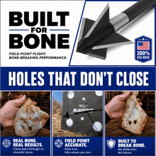 Load image into Gallery viewer, TOTA | 125 grain XL broadhead | 1-3/16-inch solid | fixed blade
