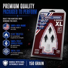 Load image into Gallery viewer, TOTA | 150 grain XL broadhead | 1-3/16-inch solid | fixed blade