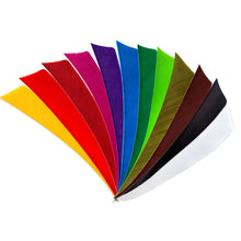Load image into Gallery viewer, Bearpaw - Shield Cut - 3 "  Solid Color Feathers