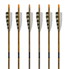 Load image into Gallery viewer, Black Eagle Vintage Carbon Arrows -  Classic White