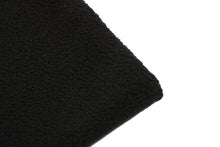 Load image into Gallery viewer, Black Fleece Bow Sock
