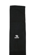 Load image into Gallery viewer, Black Fleece Bow Sock
