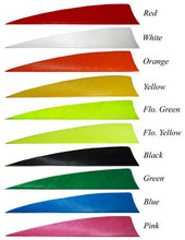 Load image into Gallery viewer, Bearpaw - Shield Cut - 5" - Solid Color Feathers