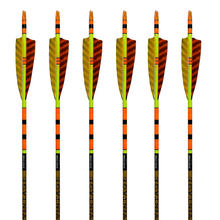 Load image into Gallery viewer, Black Eagle Vintage Carbon Arrows - Orange/Yellow