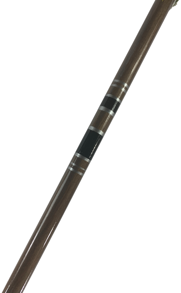 King Arrows Classic Traditional Arrows White 6 Pack Kustom King