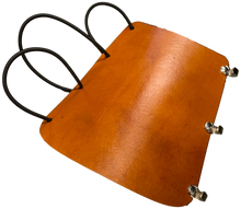 Load image into Gallery viewer, Classic Youth Arm Guard - Saddle Tan