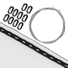 Load image into Gallery viewer, Standard White Arrow Backstop Netting (10')