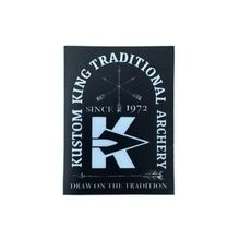 Load image into Gallery viewer, Kustom King Traditional Archery - 1972 Sticker
