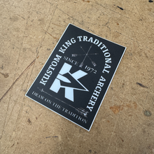 Load image into Gallery viewer, Kustom King Traditional Archery - 1972 Sticker
