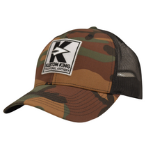 Load image into Gallery viewer, Kustom King Trucker Hat - Camo and Black
