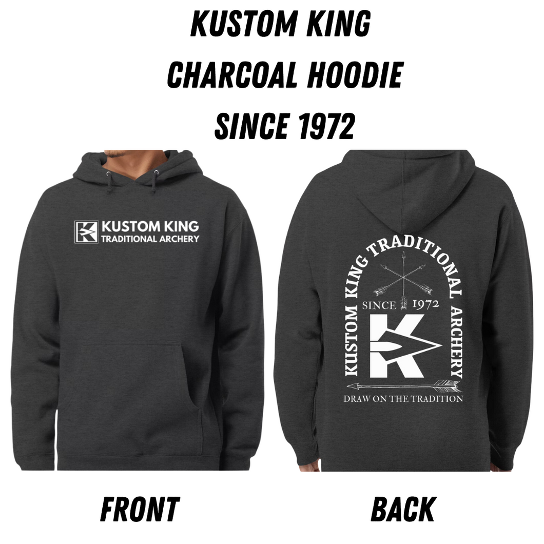 Kustom King - Charcoal Hoodie