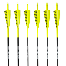 Load image into Gallery viewer, Kustom King- Black Jack Arrows - Flo Yellow
