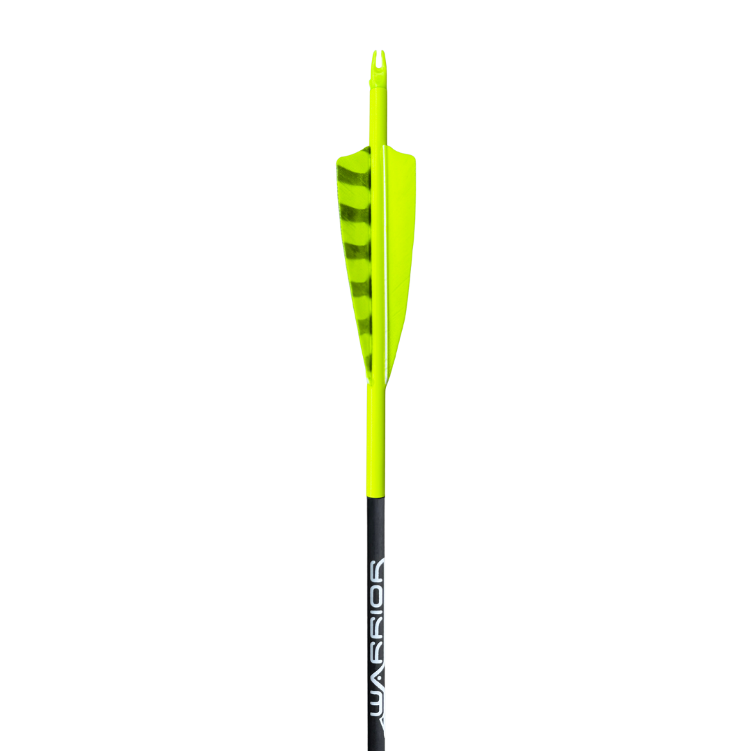 Gold Tip Warrior Arrows - Flo Yellow – Kustom King Traditional Archery