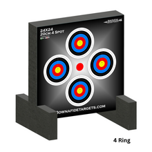 Load image into Gallery viewer, Bow-NaFide Block Target - 24&quot;x 24&quot;
