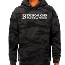 Load image into Gallery viewer, Kustom King - Black Camo Hoodie
