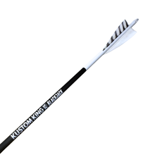 Load image into Gallery viewer, Kustom King- Black Jack Arrows - White Out
