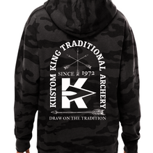 Load image into Gallery viewer, Kustom King - Black Camo Hoodie
