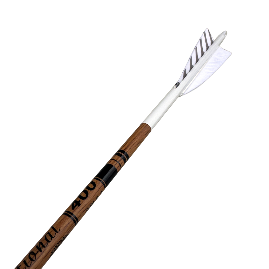 Gold Tip Traditional Arrows White Out Kustom King Traditional Archery